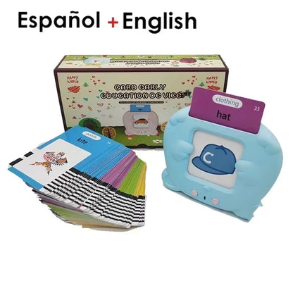 KinoKidz : Kit éducatif interactif 3-en-1 – Livre audio, machine d’apprentissage et cartes flash